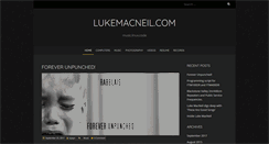 Desktop Screenshot of lukemacneil.com