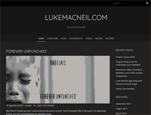 Tablet Screenshot of lukemacneil.com